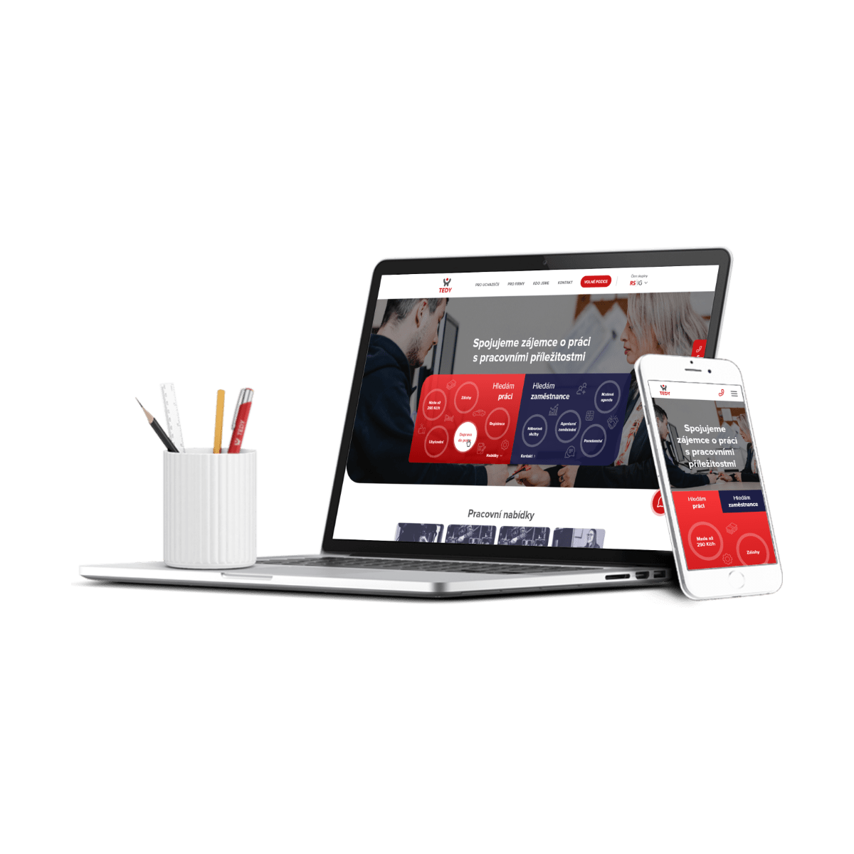 Webové stránky Tedy